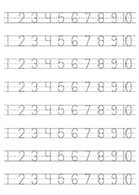 أوراق عمل الأعداد – صفحة التمرين 9