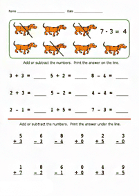 رياضيات بسيطة للأطفال - التمرين 127