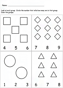 رياضيات بسيطة للأطفال - التمرين 207