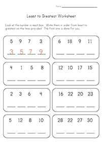 رياضيات بسيطة للأطفال - التمرين 83