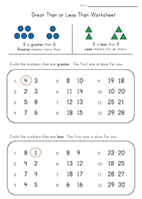 رياضيات بسيطة للأطفال - التمرين 89