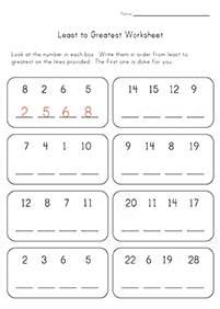 رياضيات بسيطة للأطفال - التمرين 99
