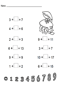 رياضيات للأطفال - التمرين 35