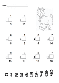رياضيات للأطفال - التمرين 47