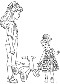 barbie coloring pages - page 58