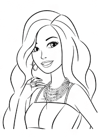 barbie coloring pages - page 62
