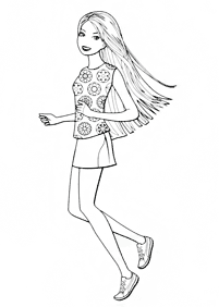 barbie coloring pages - page 69