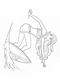 barbie coloring pages - page 70
