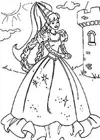 barbie coloring pages - page 71