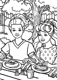 barbie coloring pages - page 72