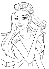 barbie coloring pages - page 73