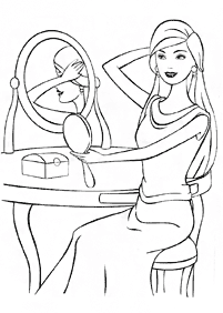barbie coloring pages - page 84
