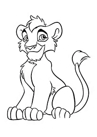 the lion king coloring pages - page 32