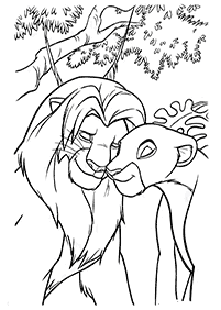the lion king coloring pages - page 33