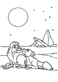 the lion king coloring pages - page 35