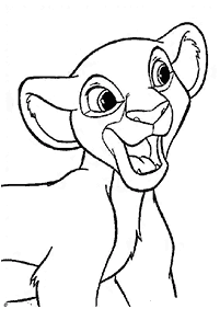 the lion king coloring pages - page 39