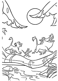 the lion king coloring pages - page 41