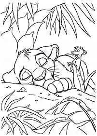 the lion king coloring pages - page 42