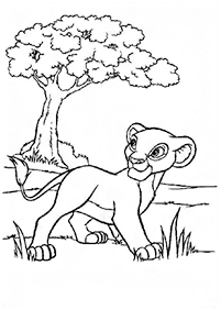 the lion king coloring pages - page 48