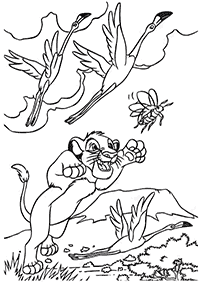 the lion king coloring pages - page 54