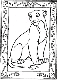 the lion king coloring pages - page 57