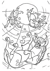the lion king coloring pages - page 68