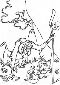 the lion king coloring pages - page 73