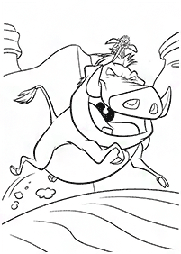 the lion king coloring pages - page 74