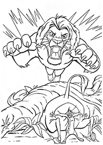 the lion king coloring pages - page 76