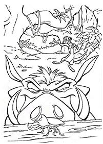 the lion king coloring pages - page 77