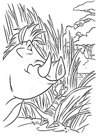 the lion king coloring pages - page 81
