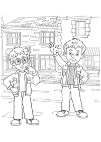 fireman sam coloring pages - page 11
