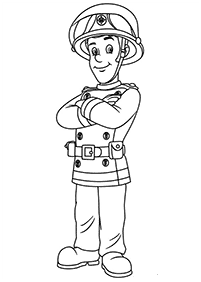 fireman sam coloring pages - Page 26