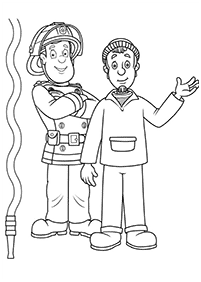 fireman sam coloring pages - Page 28