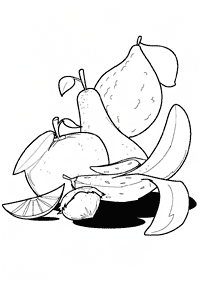 fruit coloring pages - page 106