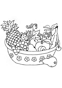 fruit coloring pages - page 108