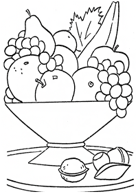 fruit coloring pages - page 109
