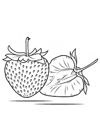 fruit coloring pages - page 17