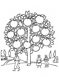 fruit coloring pages - Page 24