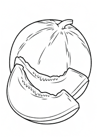fruit coloring pages - page 49