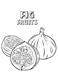 fruit coloring pages - page 80