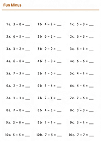 1st & 2nd Grade Worksheets - Page 3