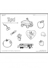 kindergarten worksheets - worksheet 105