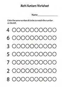 kindergarten worksheets - worksheet 11