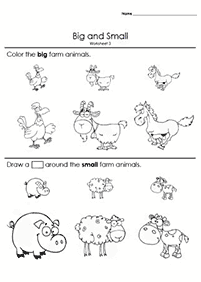 kindergarten worksheets - worksheet 111
