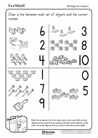 kindergarten worksheets - worksheet 45