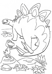 dinosaur coloring pages - page 30