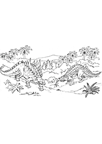 dinosaur coloring pages - page 33
