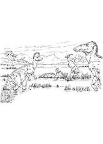 dinosaur coloring pages - page 37