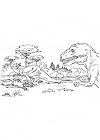 dinosaur coloring pages for kids